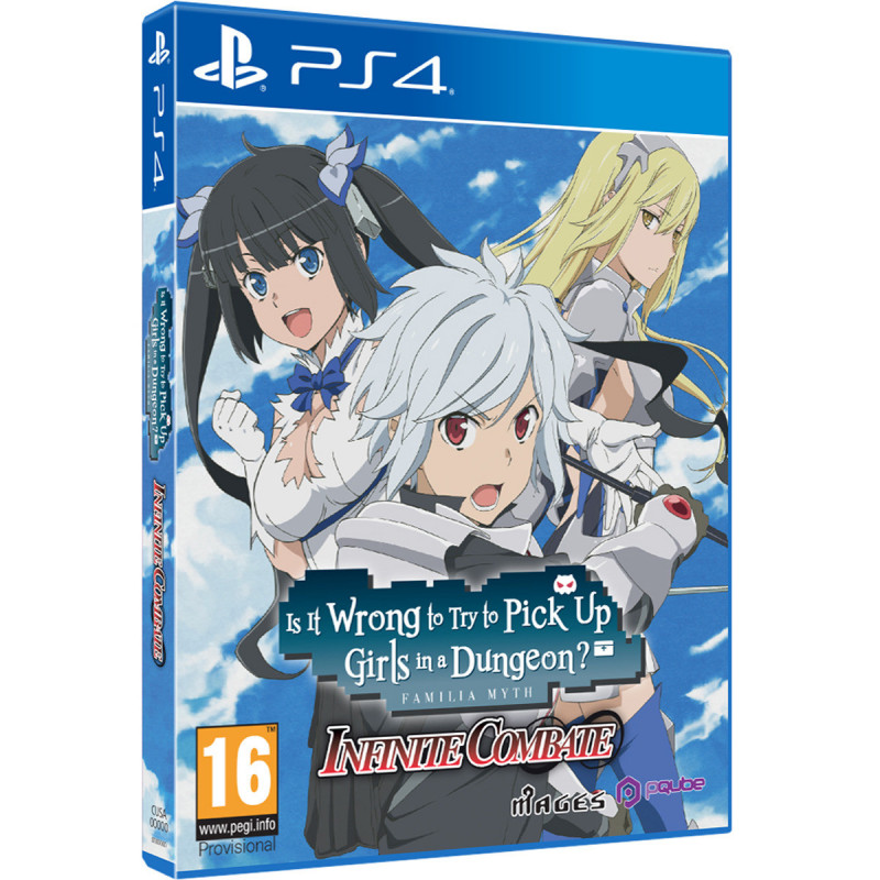 PS4 IS IT WRONG TO TRY AND PICK UP GIRLS IN A DUNGEON? INFINITE COMBATE