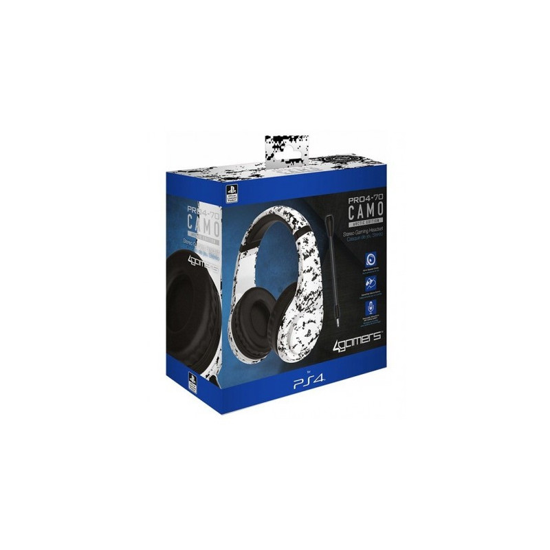 PS4 HEADSET PRO4-70 CAMO ARCTIC EDITION - AURICULARES