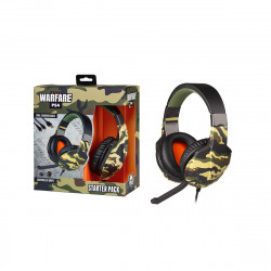 PS4 HEADSET STARTER PACK  WARFARE INDECA - WARFARE ESTARTER PACK INDECA - AURICULARES