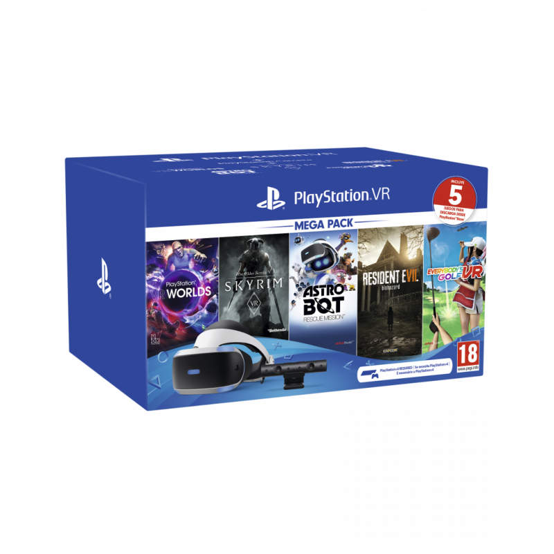  PlayStation VR Mega Pack (PS4) : Videojuegos