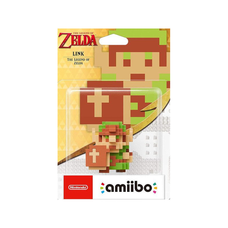 AMIIBO FIGURA LINK 8 BITS ZELDA 30TH - FIGURA LINK 8 BITS ZELDA 30TH