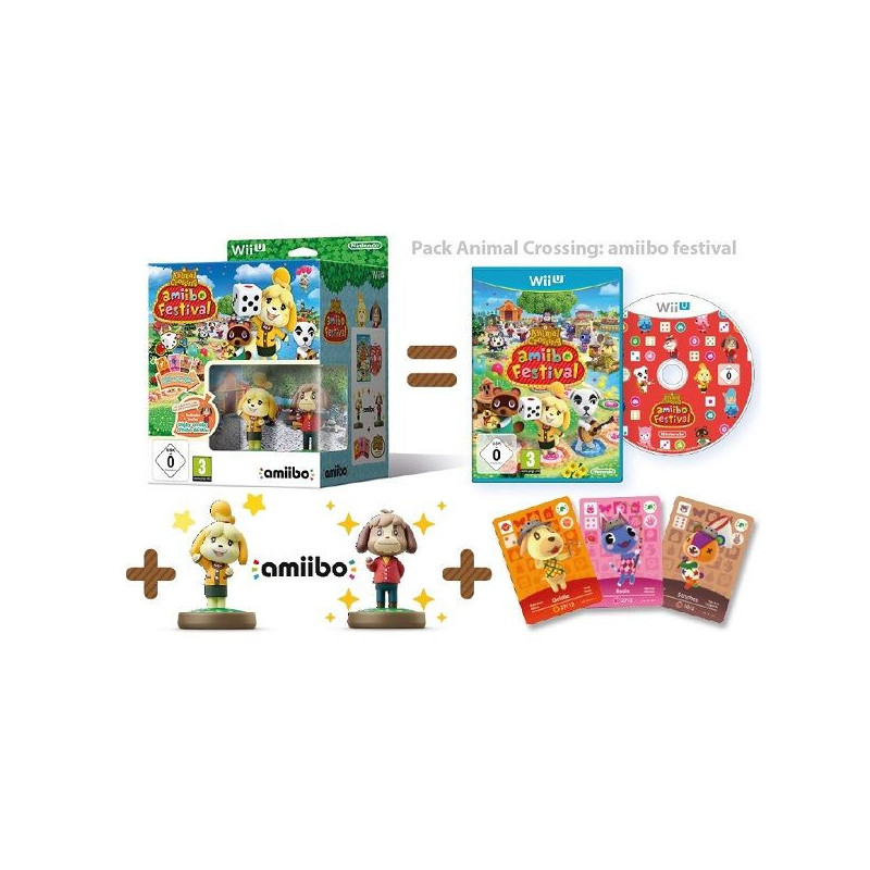 WIIU ANIMAL CROSSING, AMIIBO FESTIVAL - +AMIIBO ANIMAL CROSSING, AMIIBO FESTIVAL