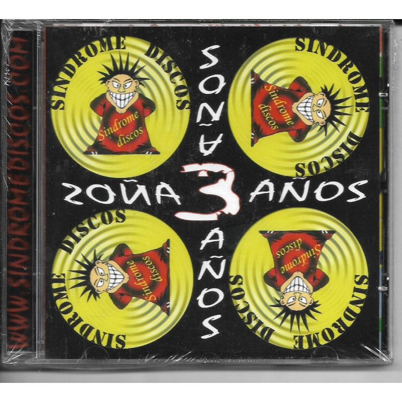 VARIOS 3 AÑOS SINDROME DISCOS - 3 AÑOS SINDROME DISCOS