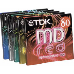 TDK MINI DISC 80 - PACK 5