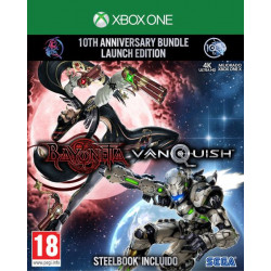 XONE BAYONETTA & VANQUISH 10th ANNIVERSARY BUNDLE LAUNCH EDITION. STEELBOOK INCLUIDO