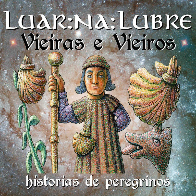 LUAR NA LUBRE - VIEIRAS E VIEIROS. HISTORIAS DE PEREGRINOS - DIGIPACK- (2 CD)