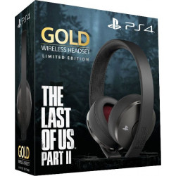 PS4 WIRELESS HEADSET 7.1 GOLD THE LAST OF US PARTE II (SONY) PS4/PS3/PSVITA LIMITED EDITION - AURICULARES