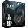 PS4 WIRELESS HEADSET 7.1 GOLD THE LAST OF US PARTE II (SONY) PS4/PS3/PSVITA LIMITED EDITION - AURICULARES