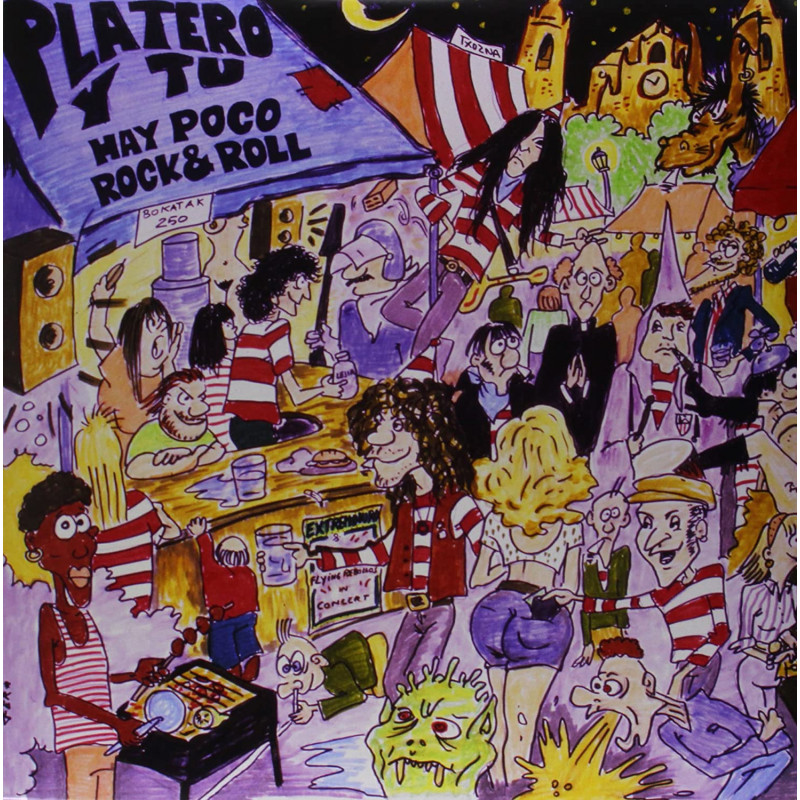 PLATERO Y TU - HAY POCO ROCK & ROLL (LP-VINILO + CD)
