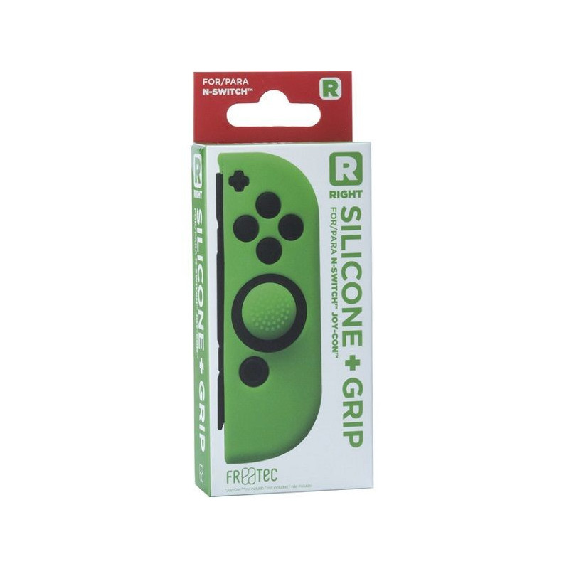 SW FUNDA SILICONA JOYCON + GRIP VERDE DERECHO