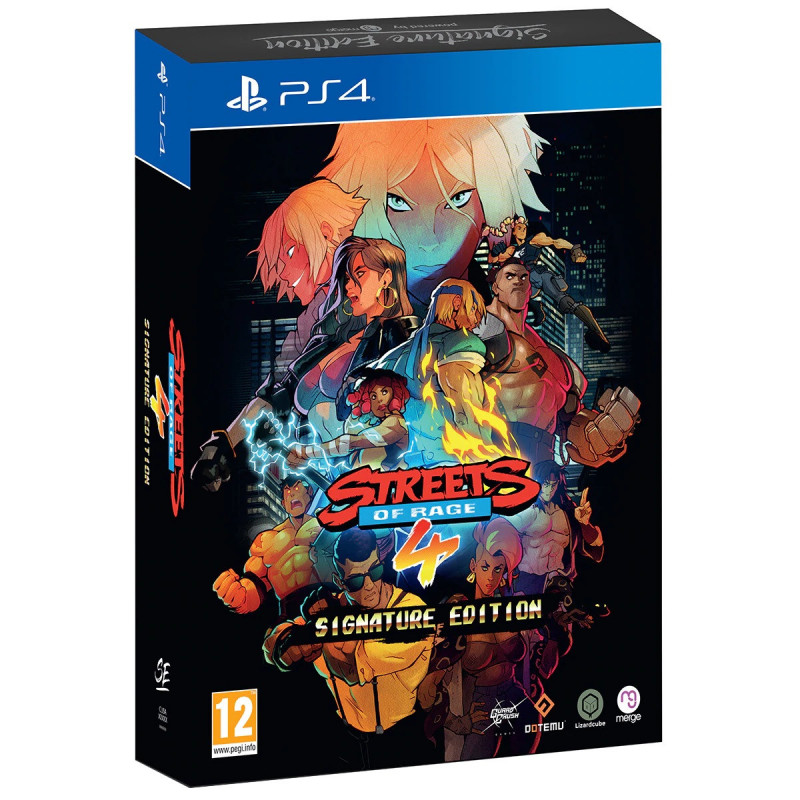 PS4 STREETS OF RAGE 4 - SIGNATURE EDITION