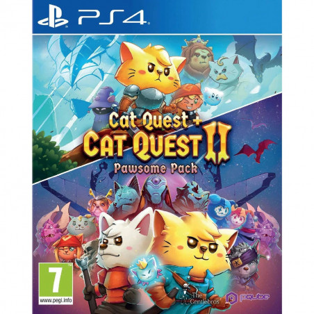PS4 PAWSOME PACK CAT QUEST + CAT QUEST 2