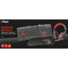 PC PACK GAMER (TECL. + RAT. + HEAD. + AL - TECLADO, RATON, HEADSET Y ALFOMBRILLA