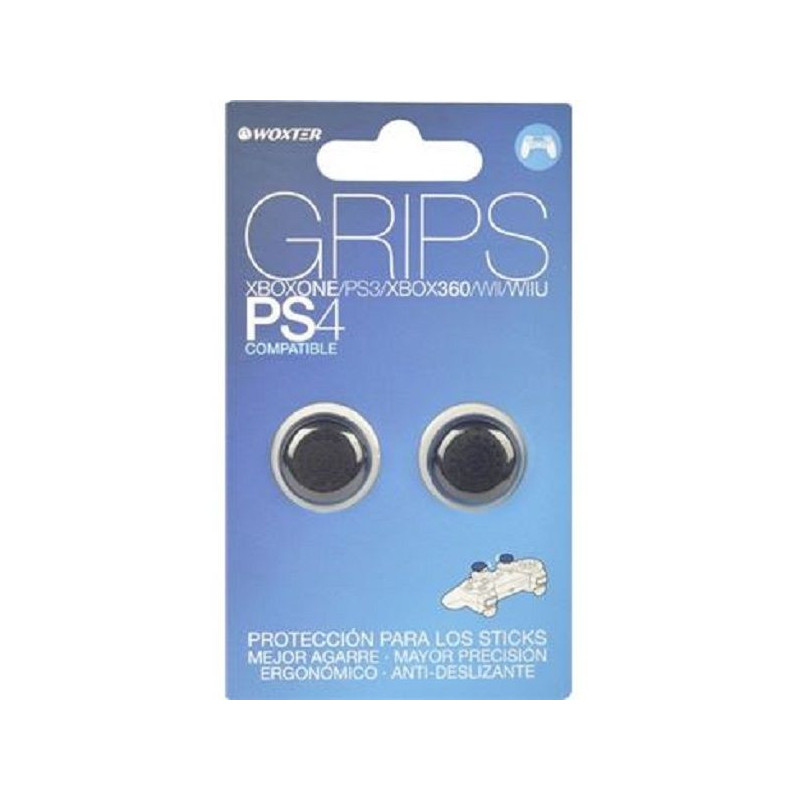 PS4 GRIPS NEGROS WOXTER