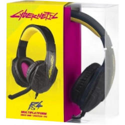 PS4 HEADSET CYBERNETIC INDECA - AURICULARES