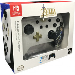 SW MANDO PRO CON CABLE ZELDA LINK (BLANCO)