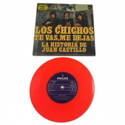 LOS CHICHOS - TE VAS, ME DEJAS / LA HISTORIA DE JUAN CASTILLO (EDICIÓN LIMITADA NEÓN NARANJA) LP-VINILO (7'')