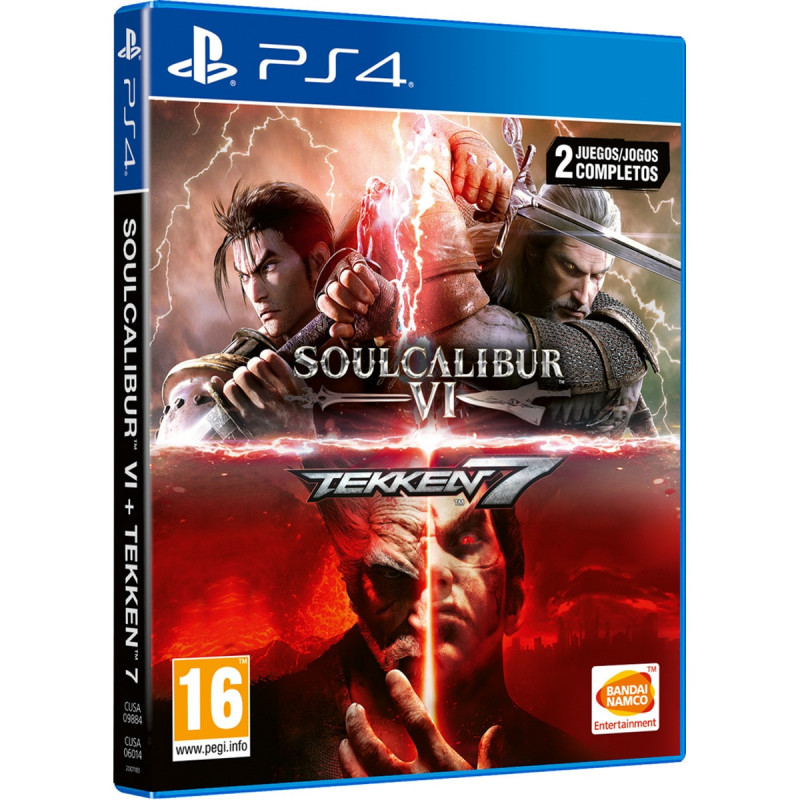 PS4 TEKKEN 7 + SOULCALIBUR VI