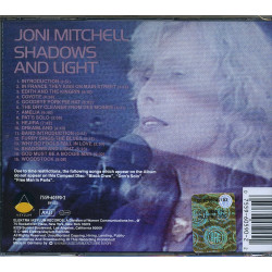 JONI MITCHELL - SHADOWS AND LIGHT (CD)