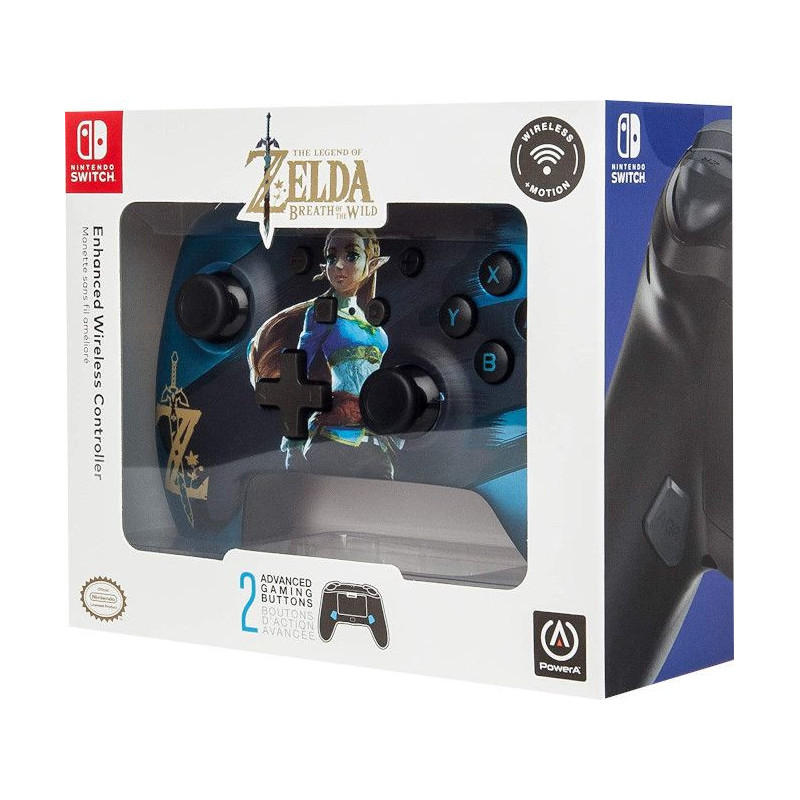 SW MANDO PRO WIRELESS THE LEGEND OF ZELDA BREATH OF THE WILD (AZUL)