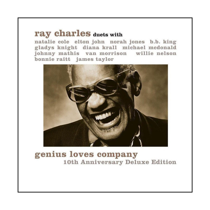 RAY CHARLES – GENIUS LOVES COMPANY (2 LP-VINILO) 10 TH ANNIVERSARY EDITIONS