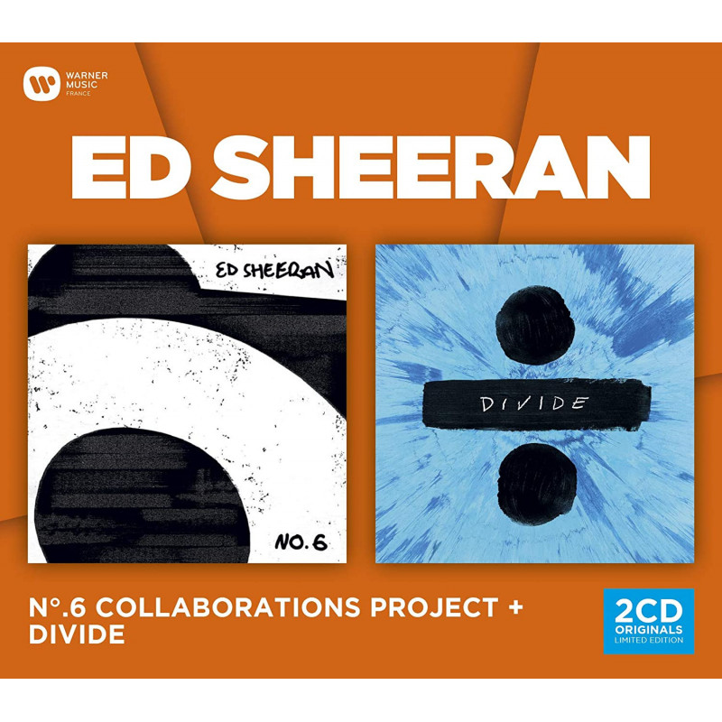 ED SHEERAN - NO.6 COLLABORATIONS & DIVIDE (2 CD BOX)