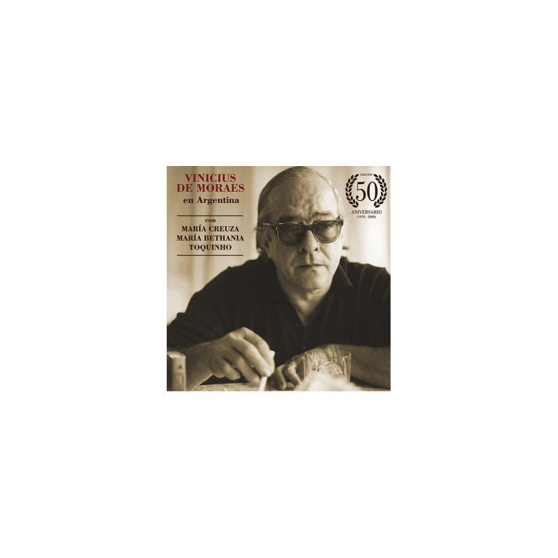 VINICIUS DE MORAES - EN ARGENTINA CON Mª CREUZA, Mª BETHANIA Y TOQUINHO) - EDICIÓN 50 ANIVESARIO (2 CD)