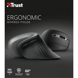 PC RATON VERRO WIRELESS ERGONOMIC TRUST