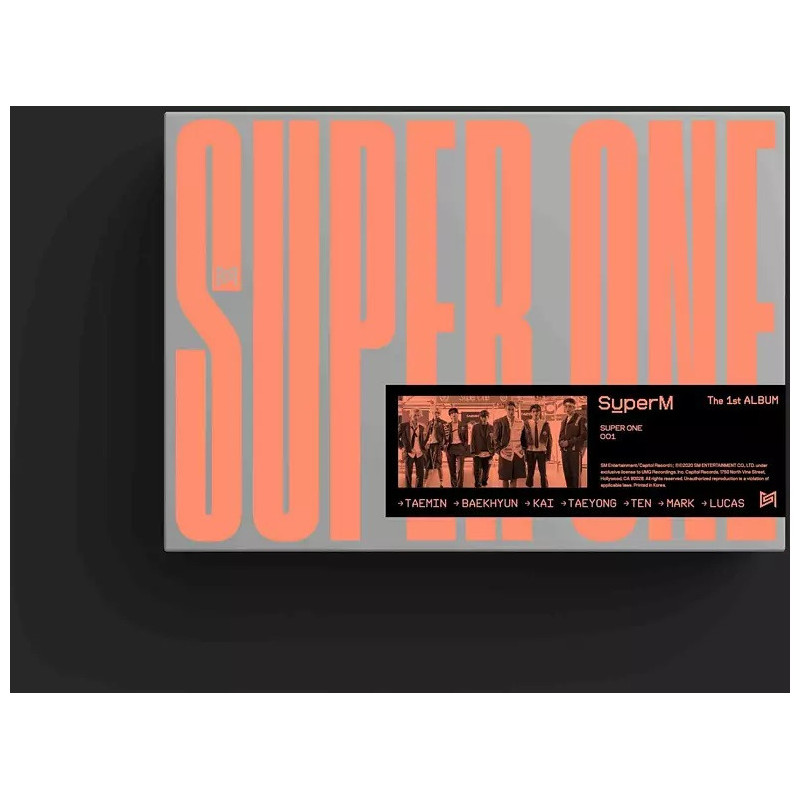 SUPERM - SUPERM THE 1ST ALBUM “SUPER ONE” (SUPER VER. INTERNATIONAL EDITION) (CD)