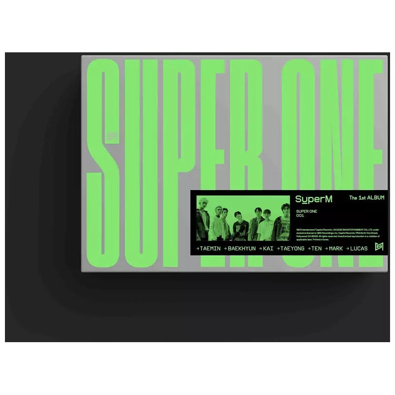 SUPERM - SUPERM THE 1ST ALBUM “SUPER ONE” (ONE VER. INTERNATIONAL EDITION) (CD)