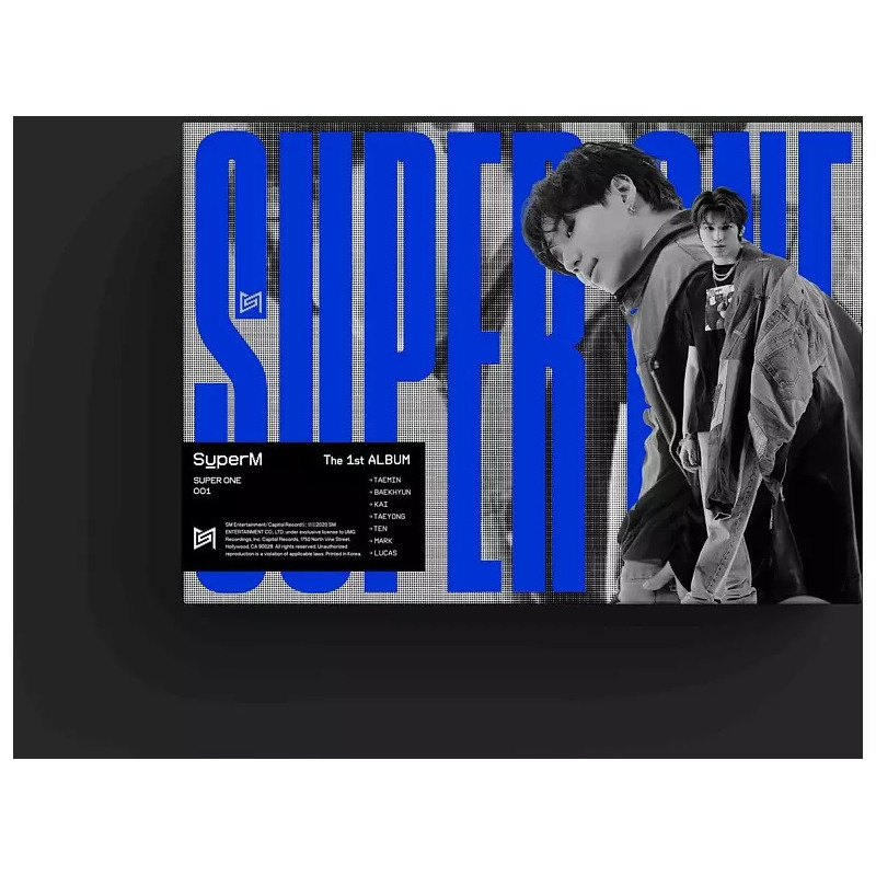 SUPERM - SUPERM THE 1ST ALBUM “SUPER ONE” (UNIT A VER. TAEMIN, TAEYONG INTERNATIONAL EDITION)