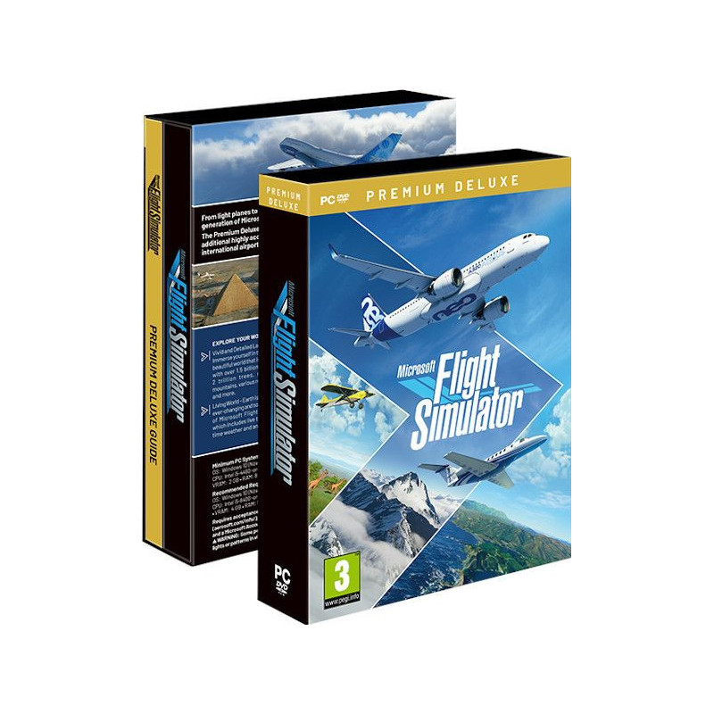 PC MICROSOFT FLIGHT SIMULATOR PREMIUM EDITION