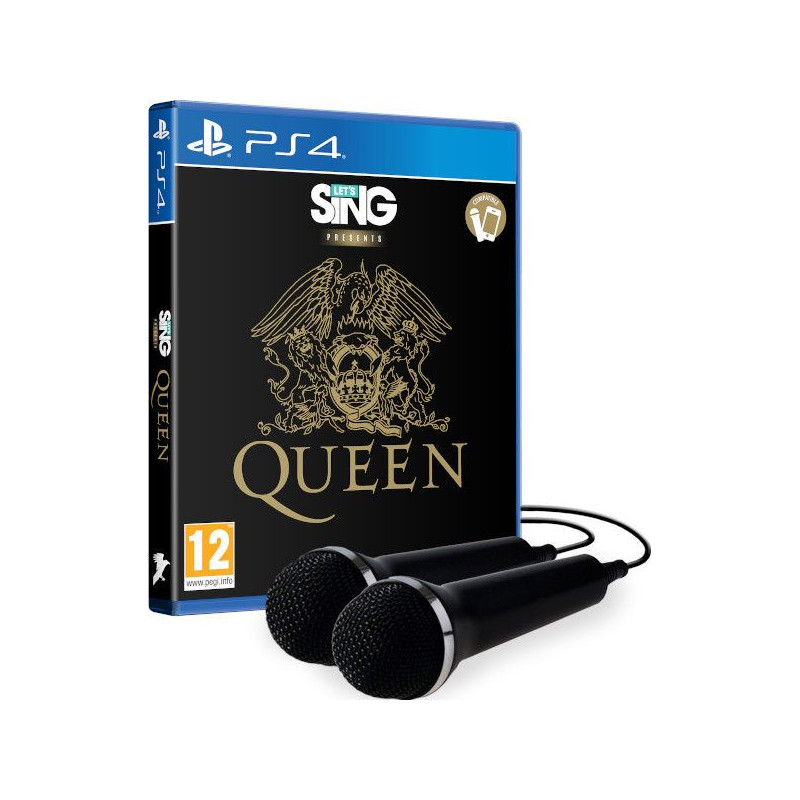 PS4 LET'S SING QUEEN + 2 MICROFONOS