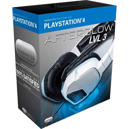 PS4 AURICULARES LVL 3 STEREO BLANCO AFTERGLOW