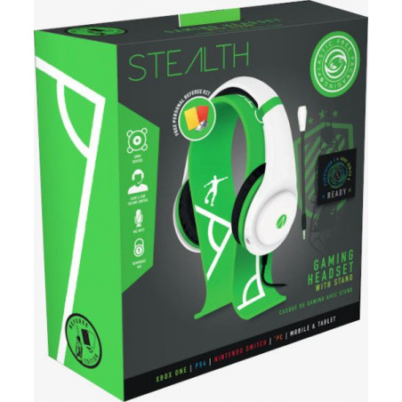 PS4 AURICULARES VERDE & BLANCO REFEREE EDITION STEALTH