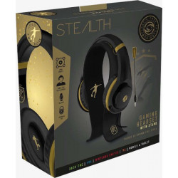 PS4 AURICULARES ORO & NEGRO EDITION STEALTH