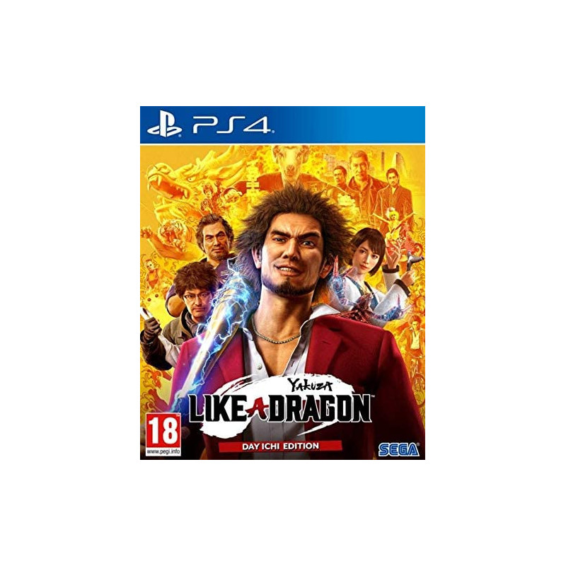 PS4 YAKUZA LIKE A DRAGOON: DAY ICHI EDITION