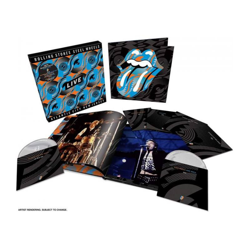 THE ROLLING STONES - STEEL WHEELS LIVE (2 CD + BLU-RAY)
