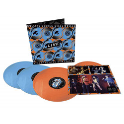 THE ROLLING STONES - STEEL WHEELS LIVE (4 LP-VINILO)