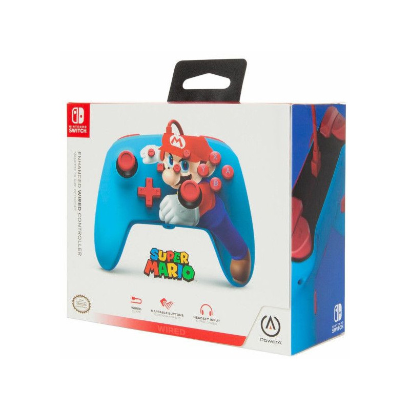 SW MANDO PRO CON CABLE SUPER MARIO POWER A