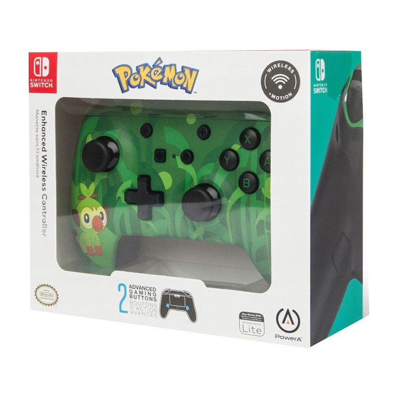 SW MANDO PRO WIRELESS POKEMON GROOKEY POWER A