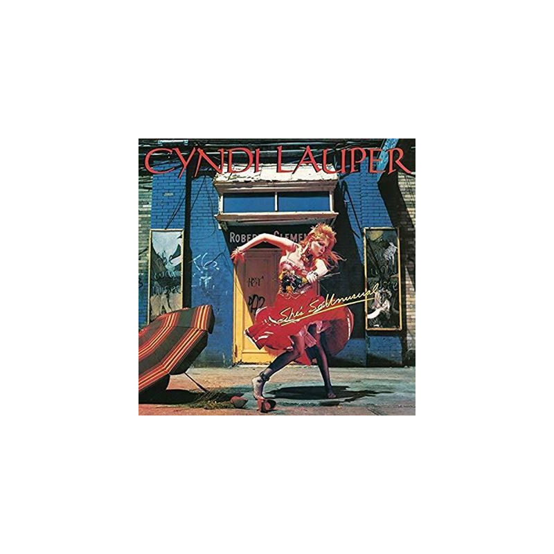 CYNDI LAUPER - SHE'S SO UNUSUAL (LP-VINILO) RED