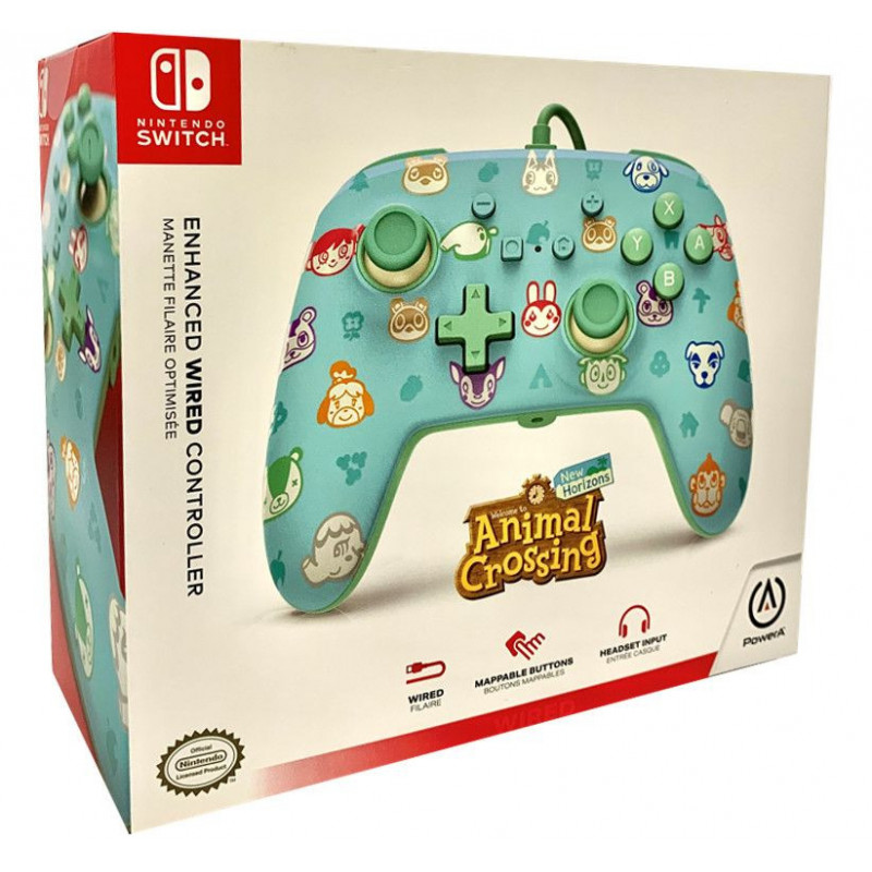 SW MANDO PRO CON CABLE ANIMAL CROSSING NEW HORIZONS POWER A