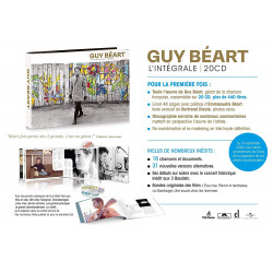 GUY BÉART - INTÉGRALE - LES COULEURS DU TEMPS (20 CD)