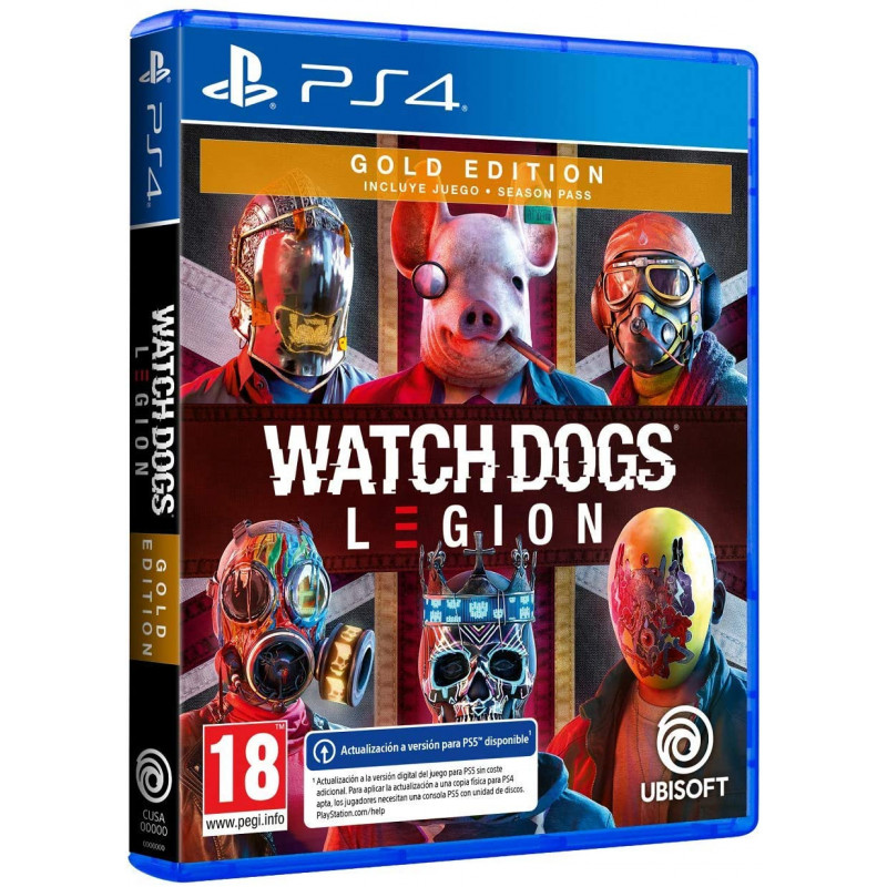 PS4 WATCH DOGS LEGION - GOLD EDITION