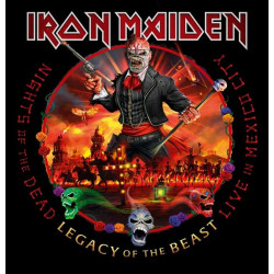 IRON MAIDEN - NIGHTS OF THE DEAD, LEGACY OF THE BEAST: LIVE IN MEXICO CITY (2 CD) LIMITADA
