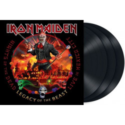 IRON MAIDEN - NIGHTS OF THE DEAD, LEGACY OF THE BEAST: LIVE IN MEXICO CITY (3 LP-VINILO)