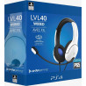 PS4 AURICULARES LVL40 BLANCO PDP