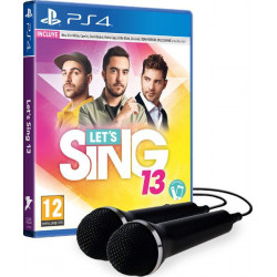 PS4 LET'S SING 13 + 2 MICROFONOS