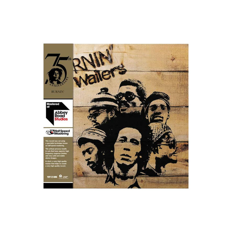 BOB MARLEY & THE WAILERS - BURNIN' (LP-VINILO)